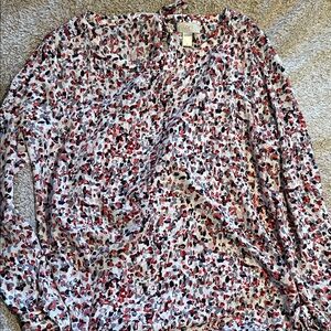 LOFT Women's Patterned Blouse